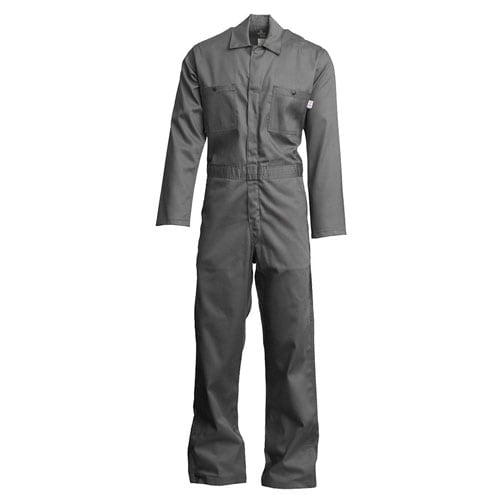 LAPCO 7 oz. FR Economy Coveralls in Gray